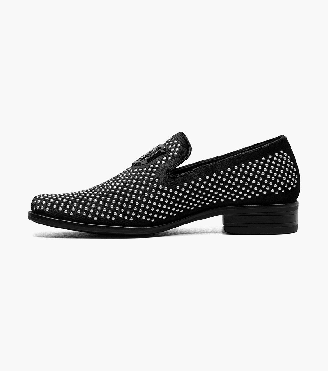 Stacy Adams Kids Swagger Studded Slip On by Stacy Adams Shoes - 13