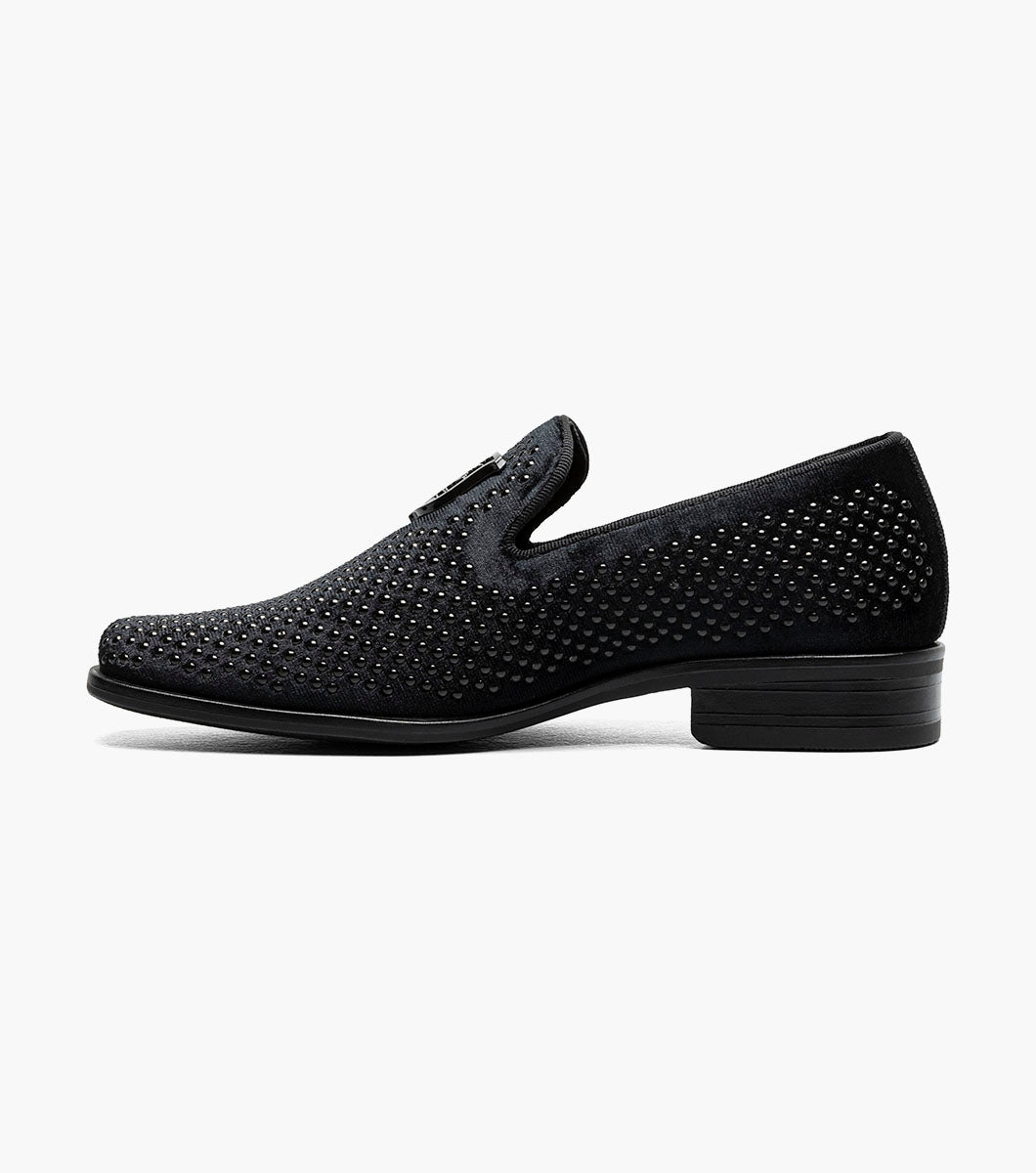 Stacy Adams Kids Swagger Studded Slip On by Stacy Adams Shoes - 13