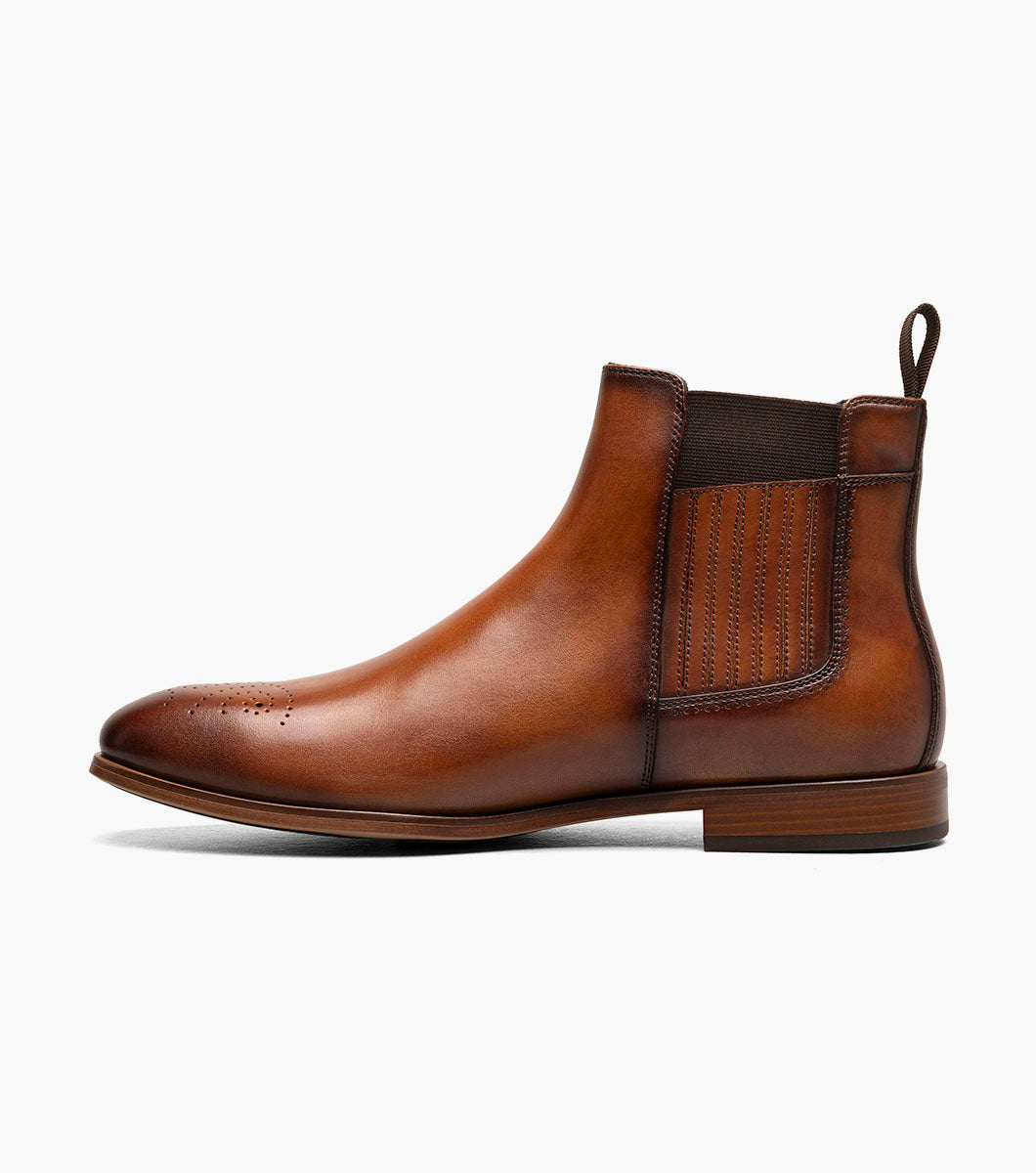 Stacy Adams Bradley Plain Toe Chelsea Boot by Stacy Adams Shoes - 7