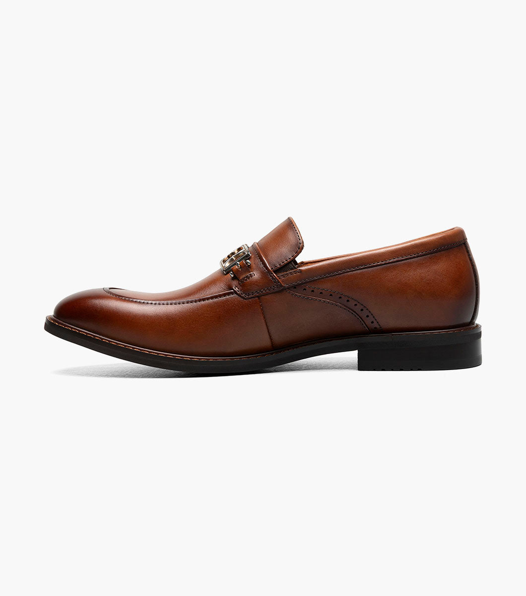Stacy Adams Boyd Moc Toe Bit Slip On by Stacy Adams Shoes - 7