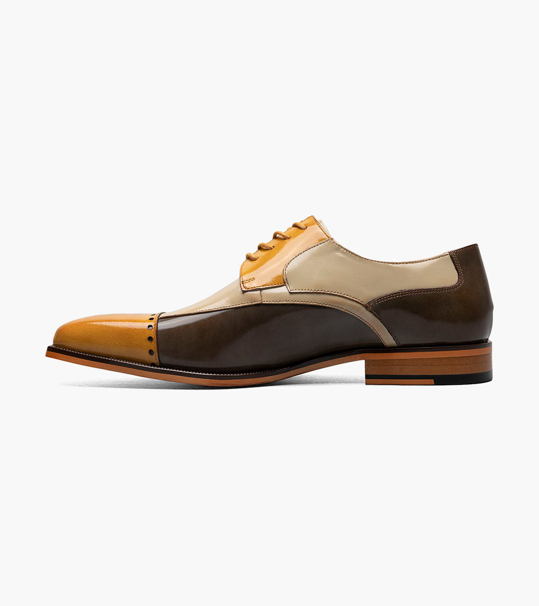 Stacy Adams Plaza Modified Cap Toe Oxford by Stacy Adams Shoes - 7