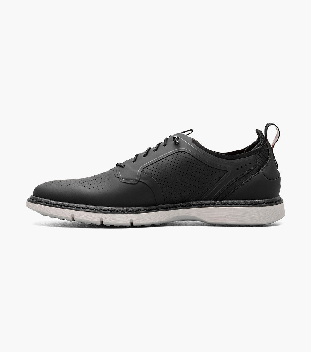 Stacy Adams Synchro Plain Toe Elastic Lace Up by Stacy Adams Shoes - 7