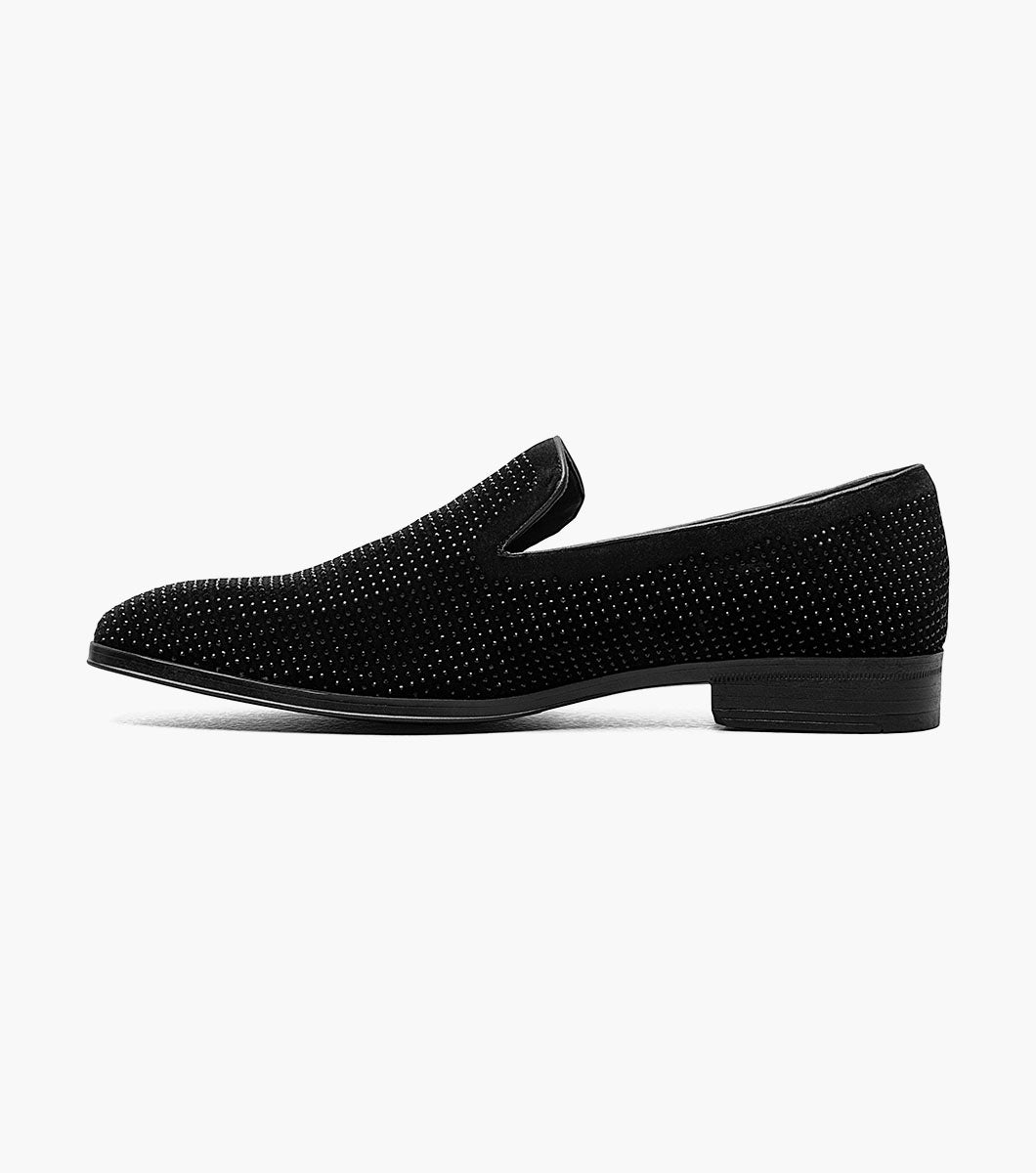 Stacy Adams Suave Rhinestone Slip On by Stacy Adams Shoes - 7
