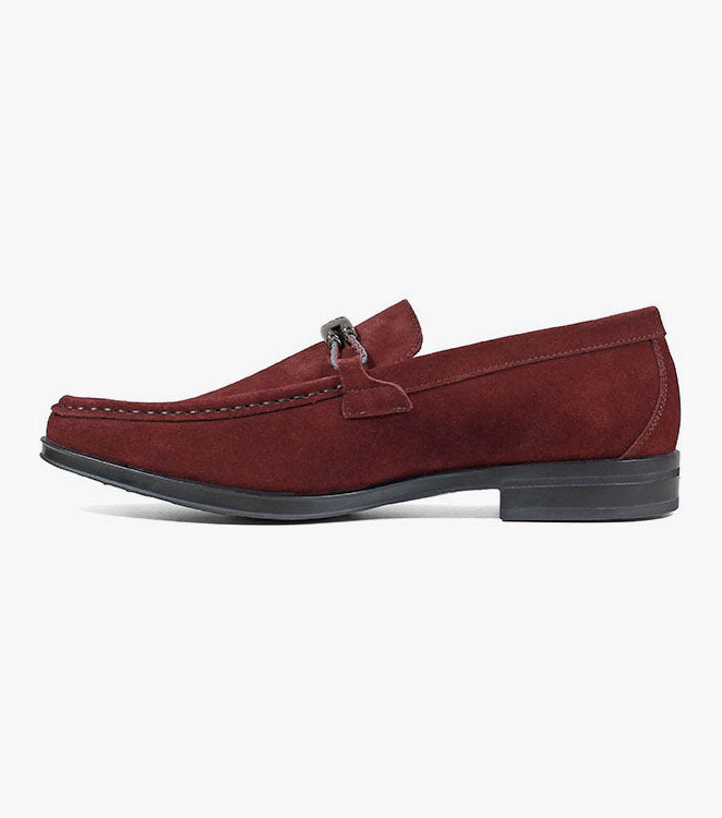 Stacy Adams Neville Moc Toe Bit Slip On by Stacy Adams Shoes - 7