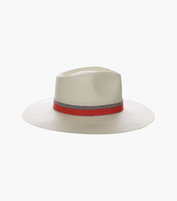 HARLOW FEDORA Toyo Pinch Front Hat