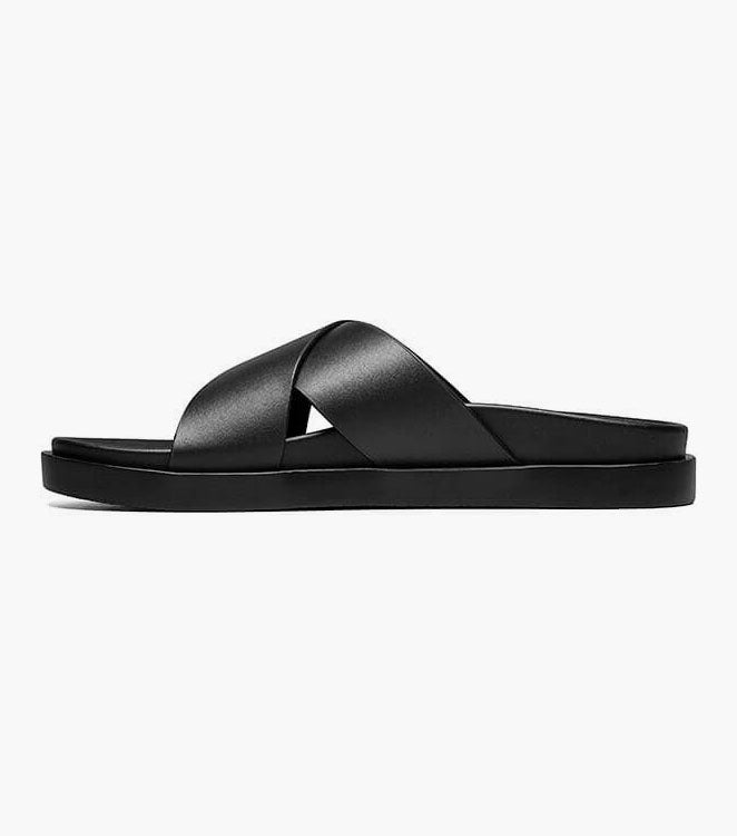 Stacy Adams Montel Cross Strap Slide Sandal by Stacy Adams Shoes - 7