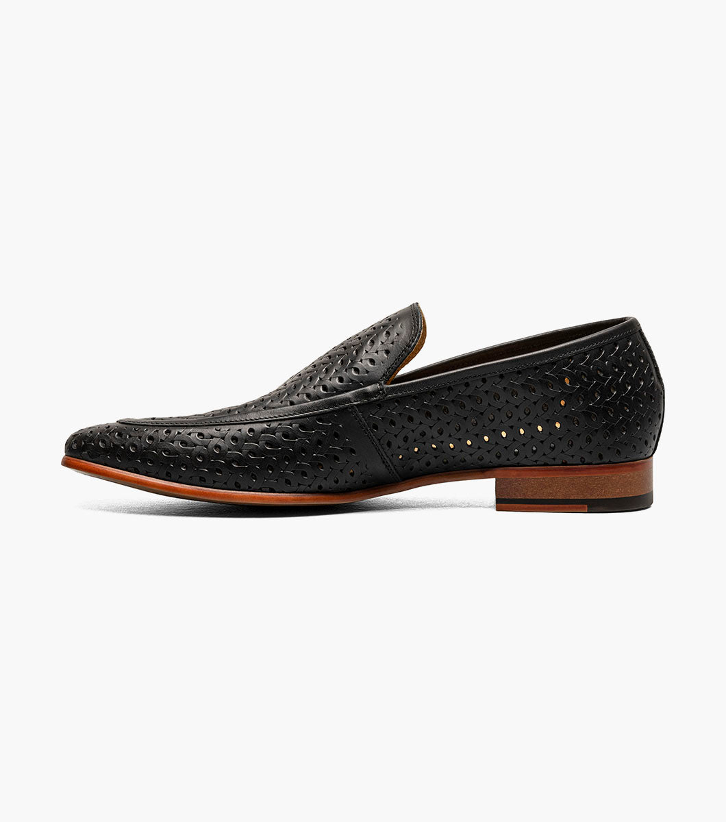 Stacy Adams Winden Moc Toe Perf Slip On by Stacy Adams Shoes - 7.5