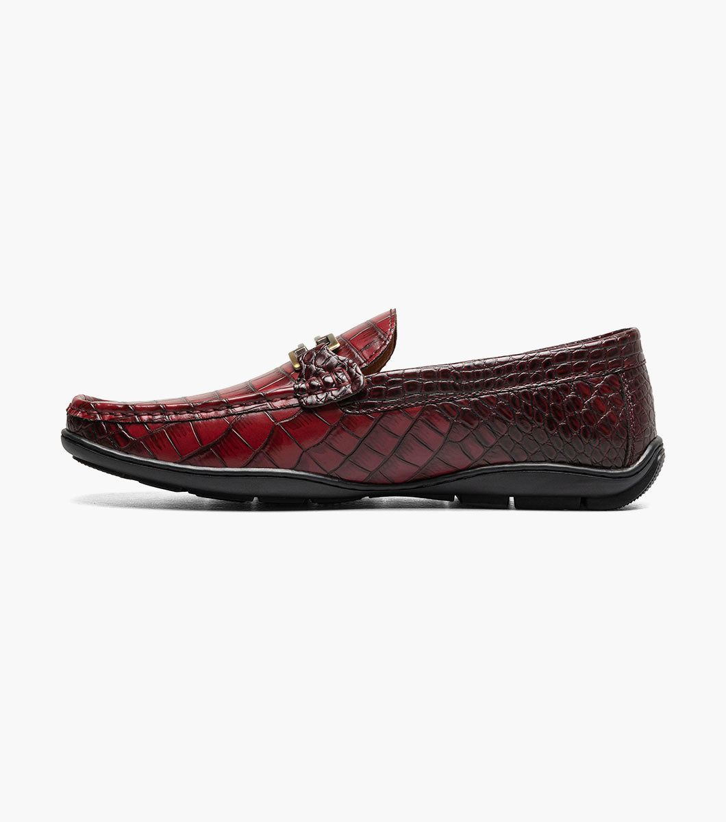 Stacy Adams Embrey Moc Toe Bit Slip On by Stacy Adams Shoes - 7