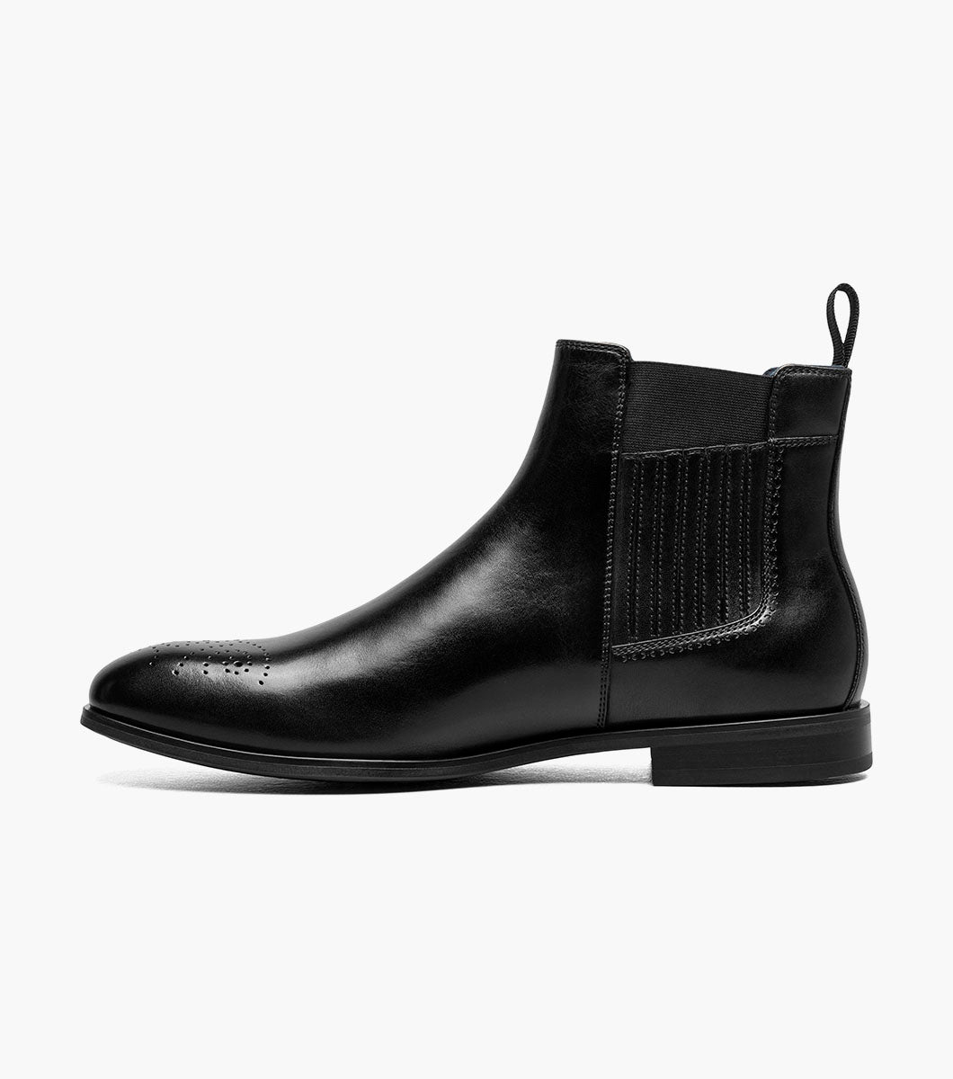 Stacy Adams Bradley Plain Toe Chelsea Boot by Stacy Adams Shoes - 7