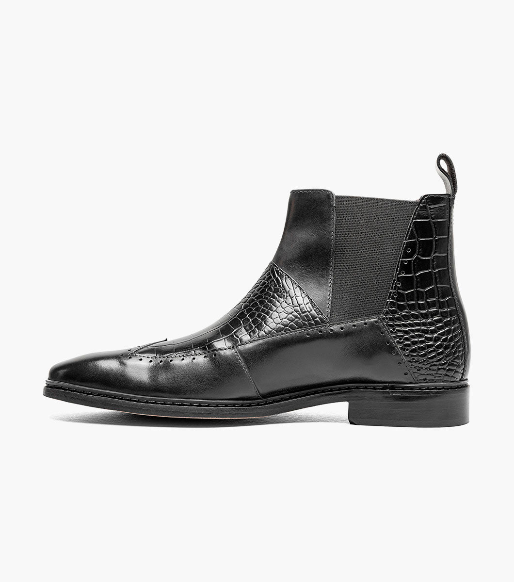 Stacy Adams Garza Wingtip Chelsea Boot by Stacy Adams Shoes - 7