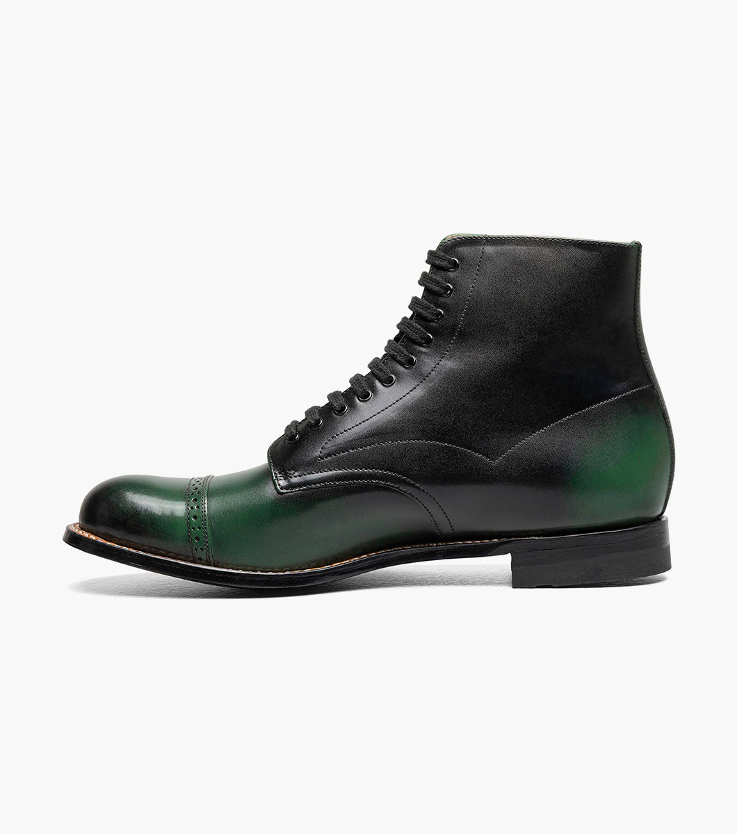 Stacy Adams Madison Cap Toe Lace Up Boot by Stacy Adams Shoes - 7