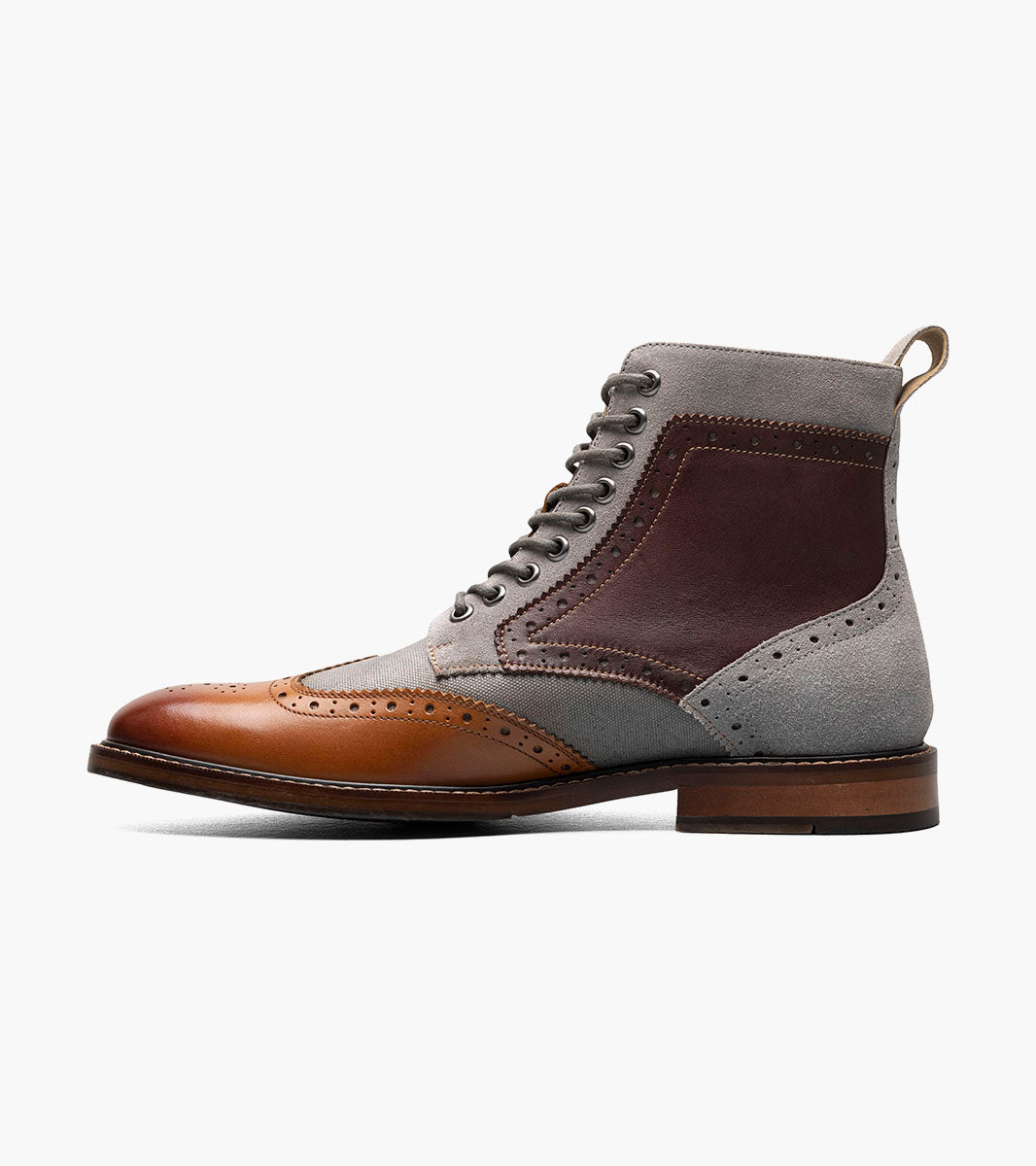 Stacy Adams Finnegan Wingtip Lace Up Boot by Stacy Adams Shoes - 14
