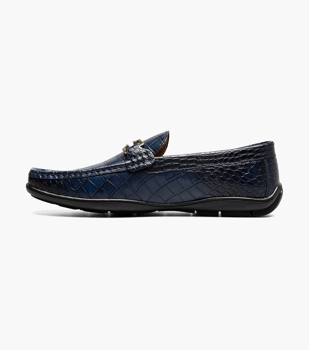 Stacy Adams Embrey Moc Toe Bit Slip On by Stacy Adams Shoes - 7