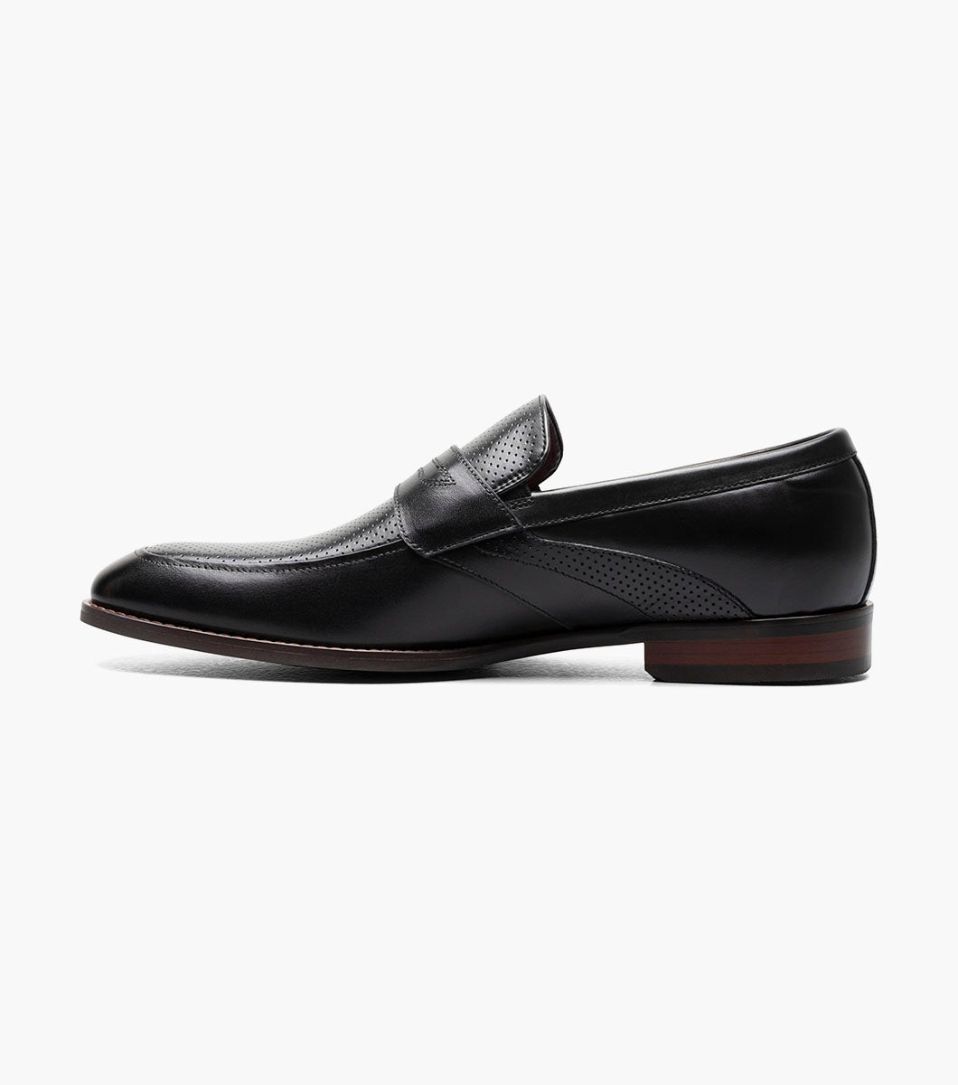 Stacy Adams Karnes Moc Toe Penny Slip On by Stacy Adams Shoes - 10.5