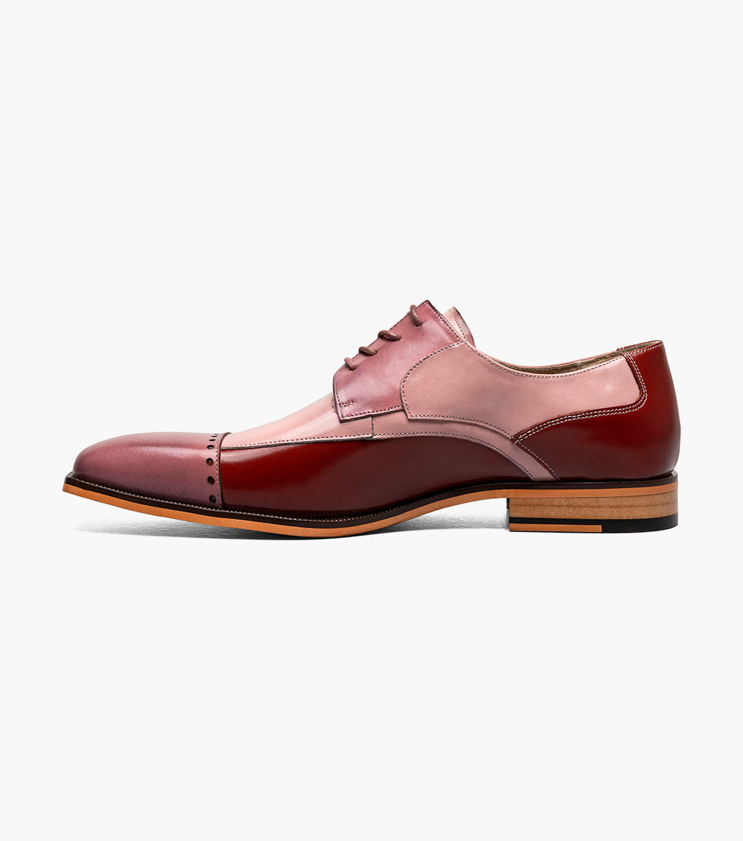Stacy Adams Plaza Modified Cap Toe Oxford by Stacy Adams Shoes - 7