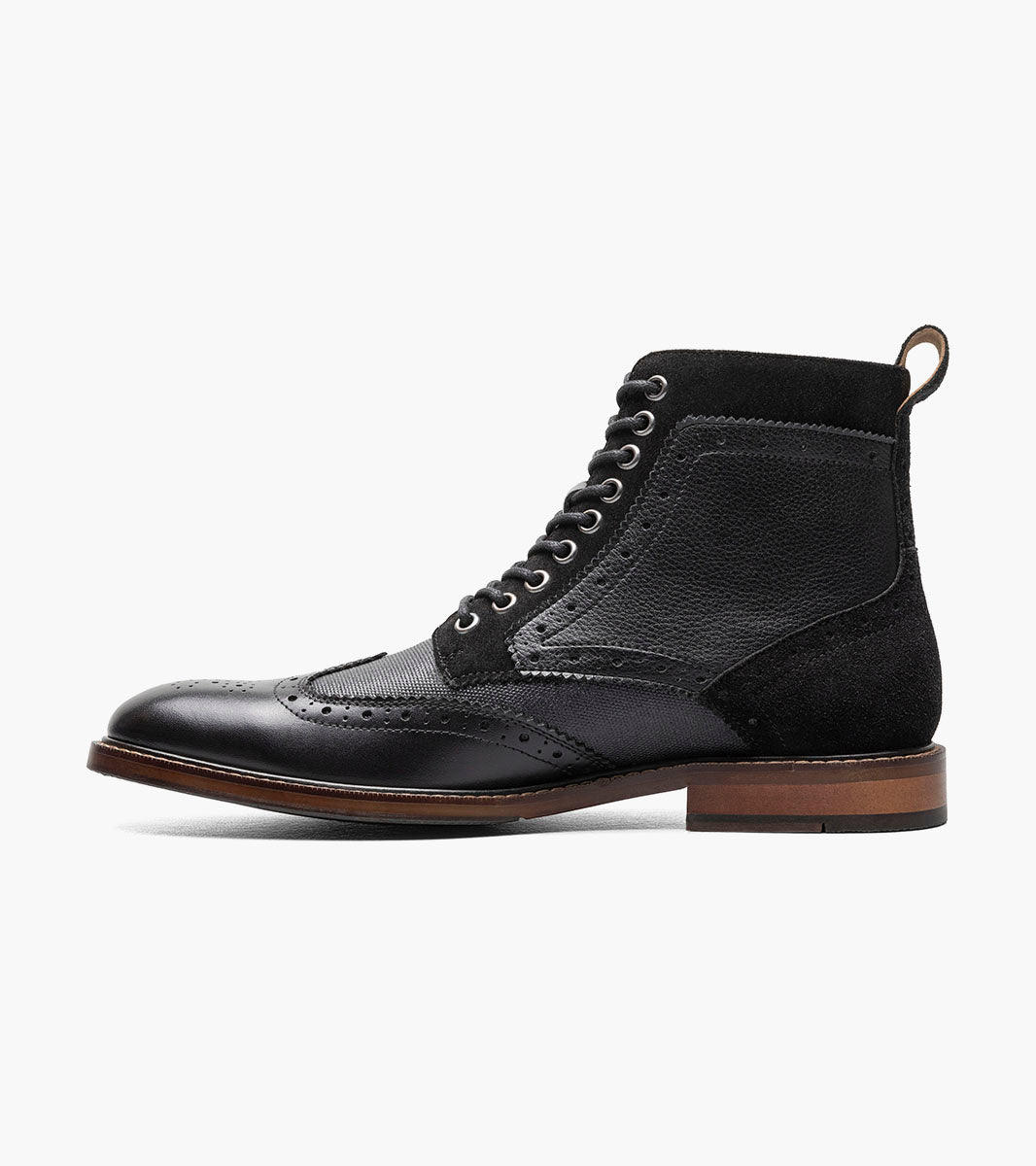 Stacy Adams Finnegan Wingtip Lace Up Boot by Stacy Adams Shoes - 14