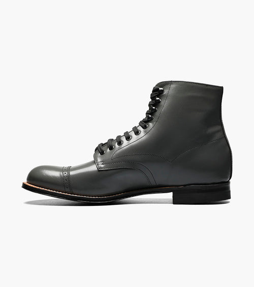 Stacy Adams MADISON Cap Toe Boot Steel Gray by Stacy Adams Shoes