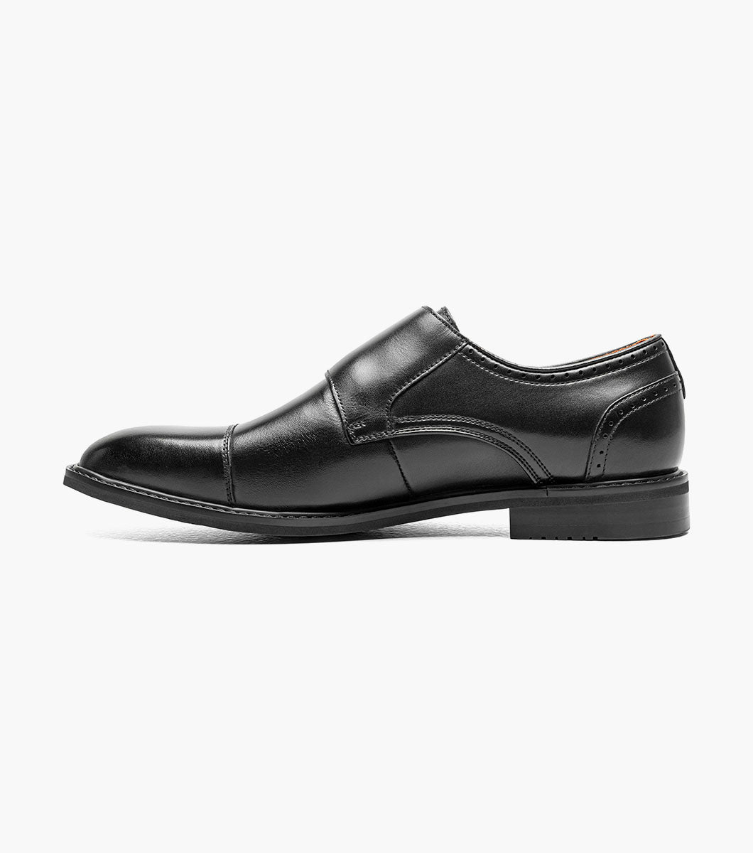 Stacy Adams Boswell Cap Toe Double Monk Strap by Stacy Adams Shoes - 7
