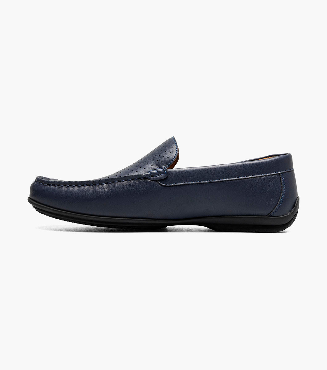 Stacy Adams Conroy Moc Toe Perf Slip On by Stacy Adams Shoes - 7