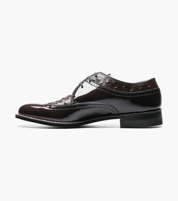 Stacy Adams Dayton Ostrich Wingtip Oxford by Stacy Adams Shoes