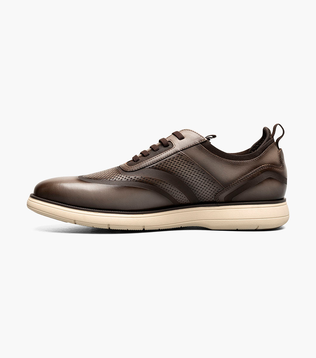 EDGEWOOD Wingtip Elastic Lace Up - 7.5