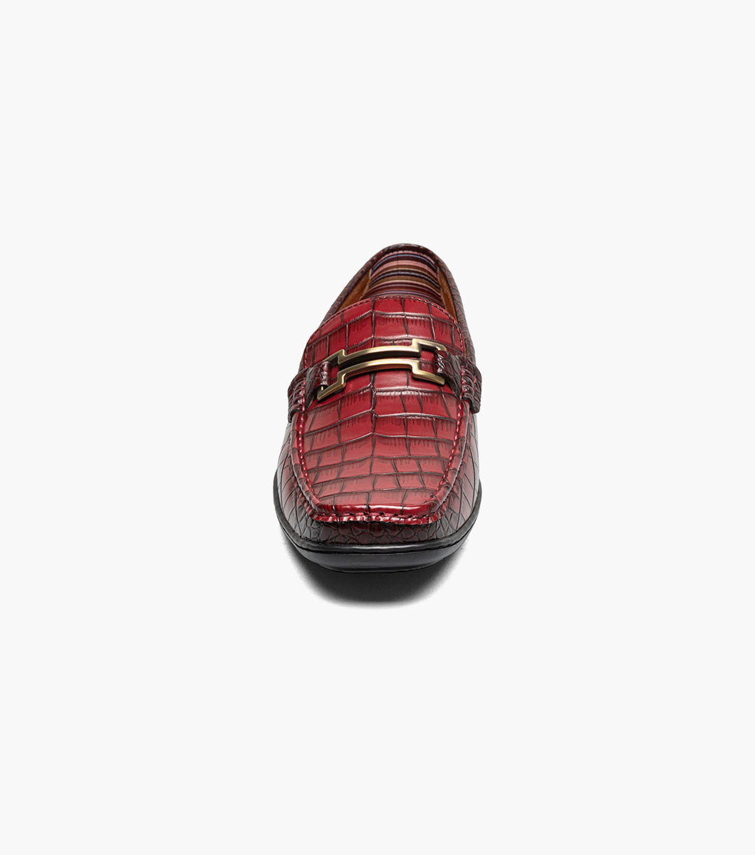 Stacy Adams Embrey Moc Toe Bit Slip On by Stacy Adams Shoes - 7