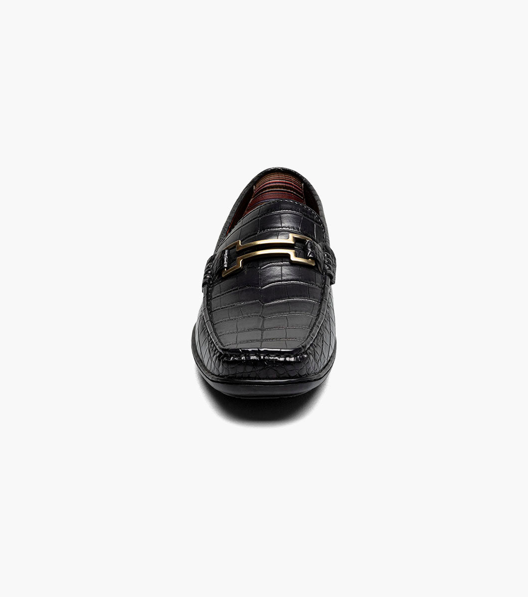 Stacy Adams Embrey Moc Toe Bit Slip On by Stacy Adams Shoes - 7