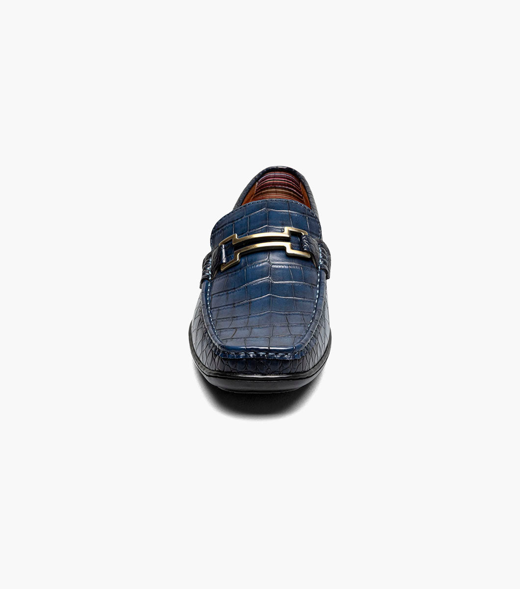 Stacy Adams Embrey Moc Toe Bit Slip On by Stacy Adams Shoes - 7