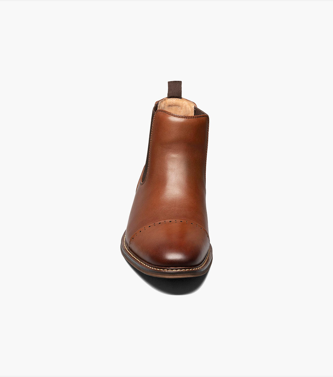 Stacy Adams Maury Cap Toe Chelsea Boot by Stacy Adams Shoes - 11.5