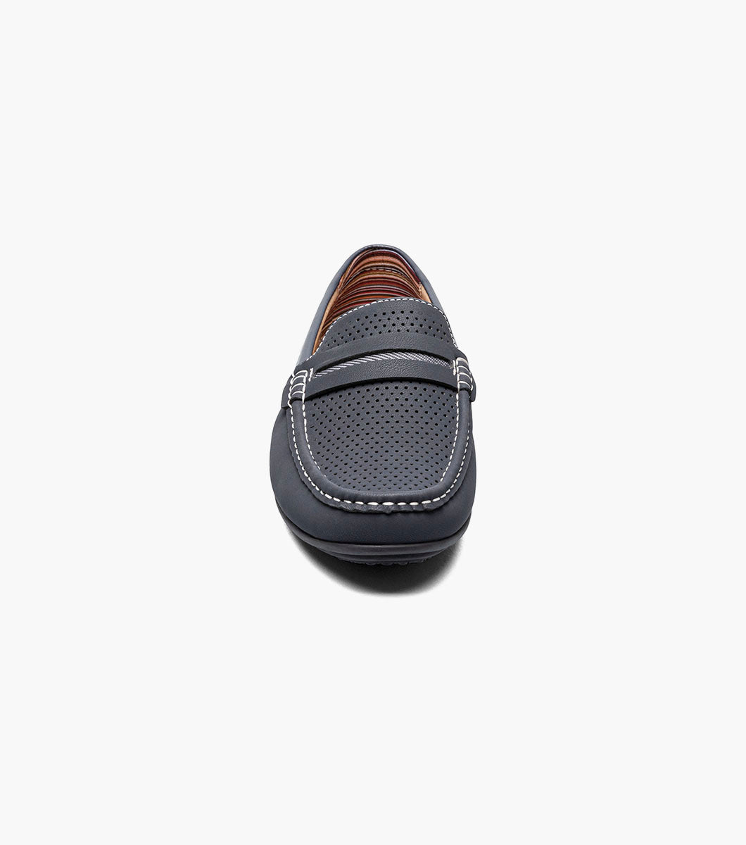 Stacy Adams Corby Moc Toe Saddle Slip On by Stacy Adams Shoes - 7
