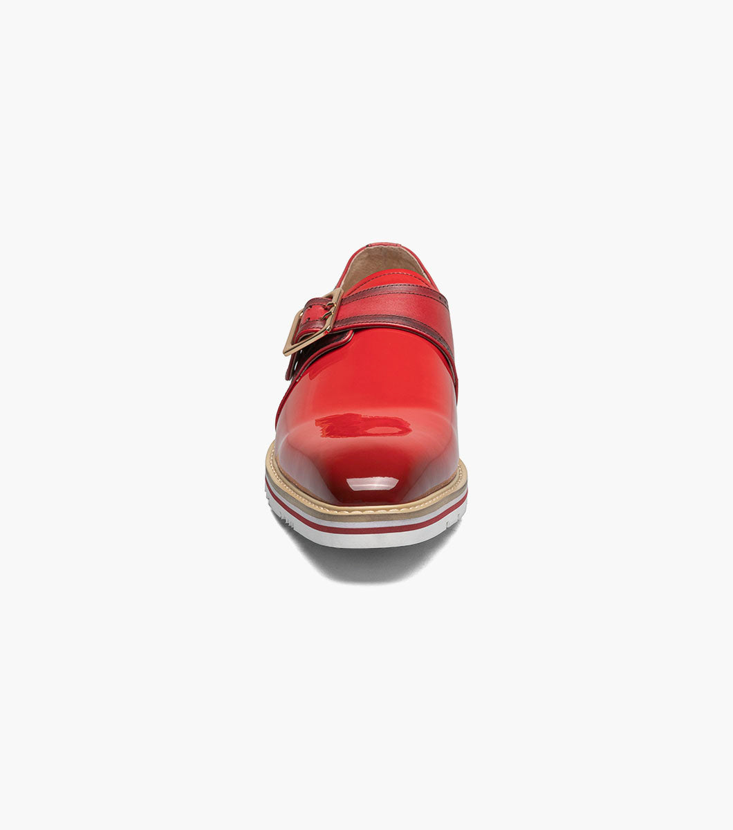 Stacy Adams Bartram Plain Toe Monk Strap by Stacy Adams Shoes - 7