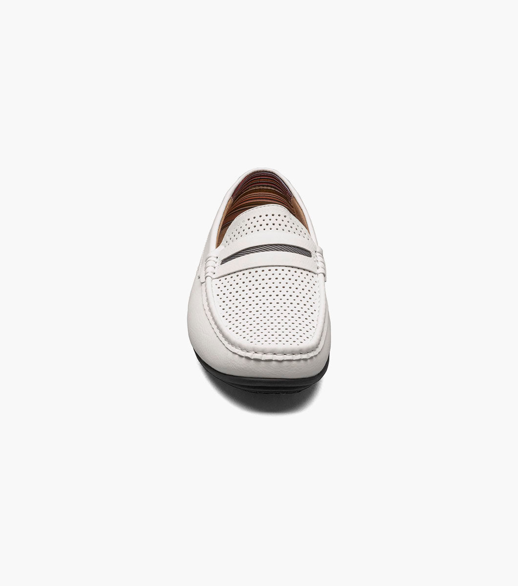 Stacy Adams Corby Moc Toe Saddle Slip On by Stacy Adams Shoes - 7
