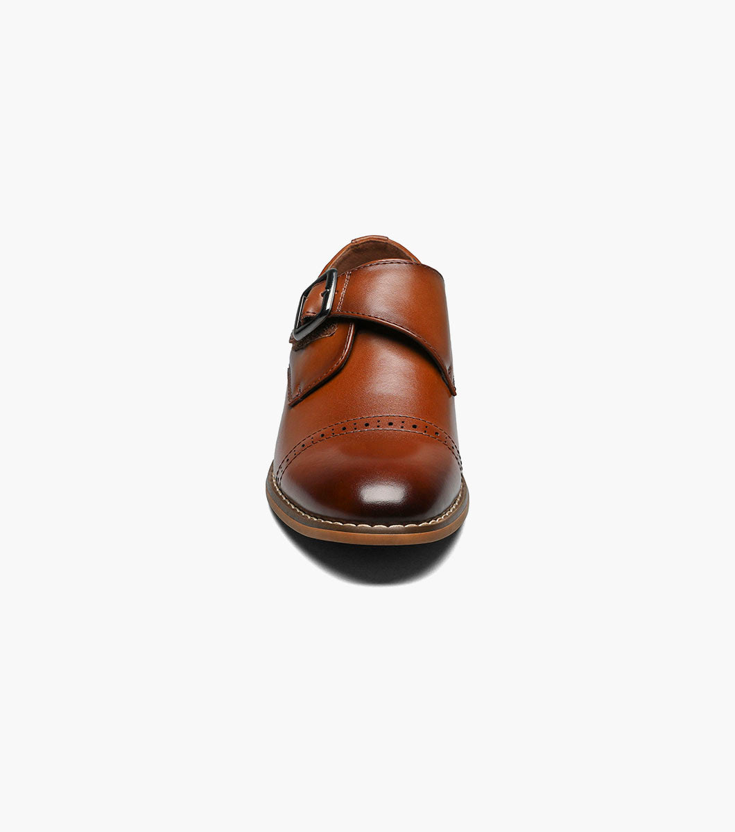 Stacy Adams Kids Desmond Cap Toe Monk Strap by Stacy Adams Shoes - 5
