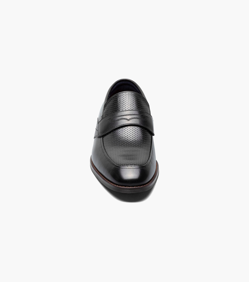Stacy Adams Karnes Moc Toe Penny Slip On by Stacy Adams Shoes - 10.5
