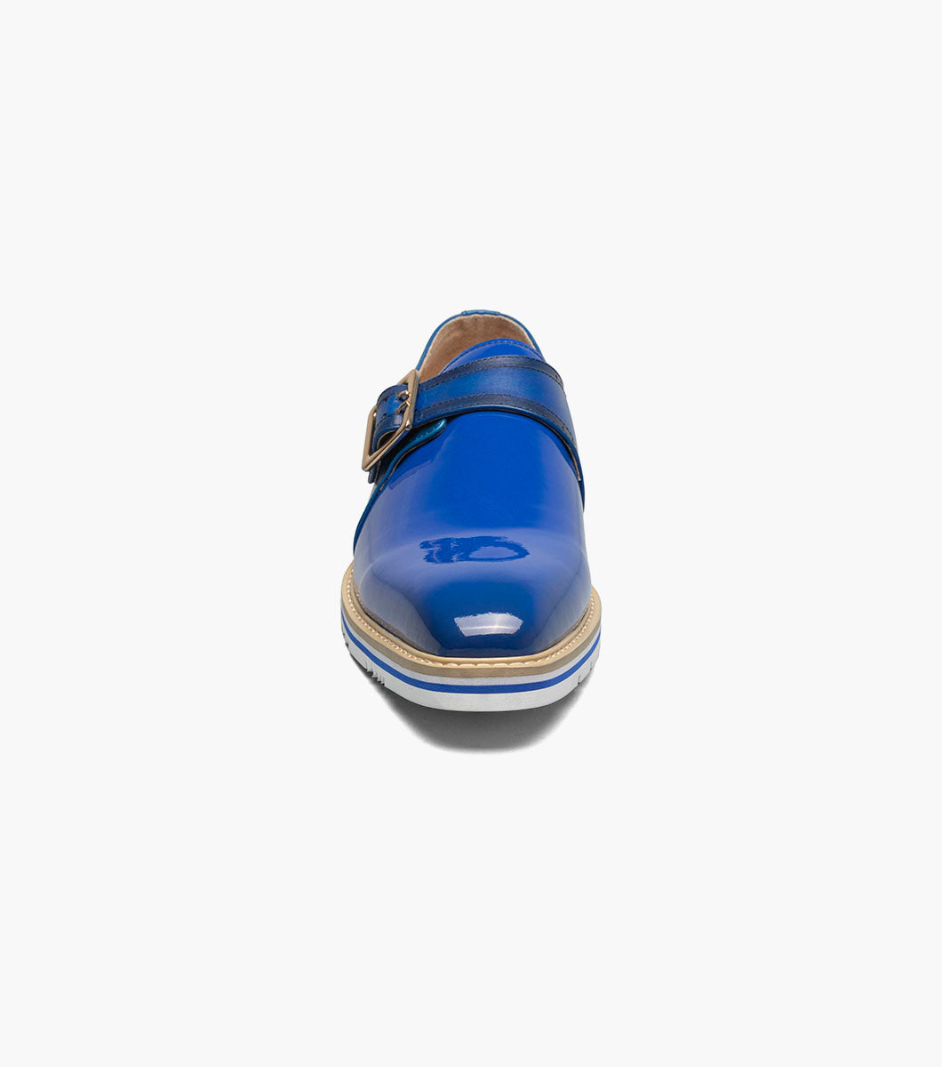 Stacy Adams Bartram Plain Toe Monk Strap by Stacy Adams Shoes - 7