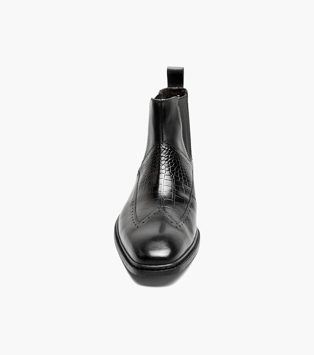 Stacy Adams Garza Wingtip Chelsea Boot by Stacy Adams Shoes