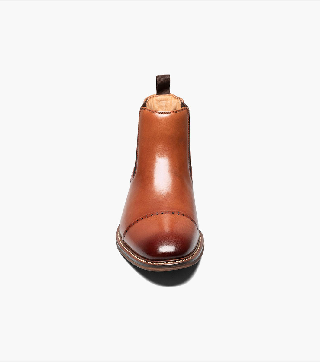 Stacy Adams Maury Cap Toe Chelsea Boot by Stacy Adams Shoes - 11.5