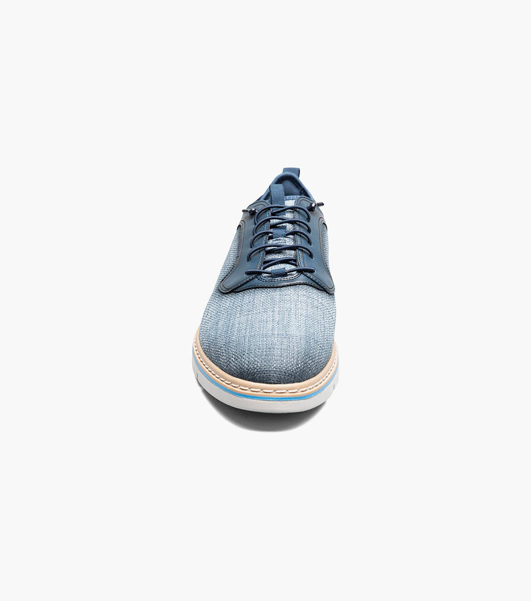 Stacy Adams Sebert Plain Toe Elastic Lace Up by Stacy Adams Shoes - 7