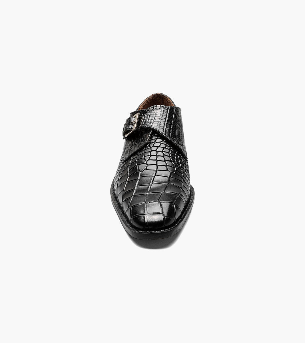 Stacy Adams Rapino Plain Toe Monk Strap by Stacy Adams Shoes - 7