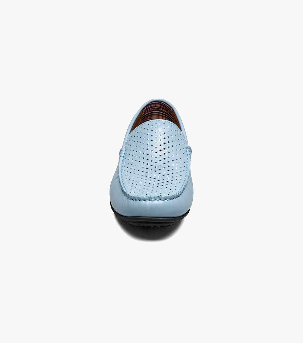 Stacy Adams Conroy Moc Toe Perf Slip On by Stacy Adams Shoes - 7