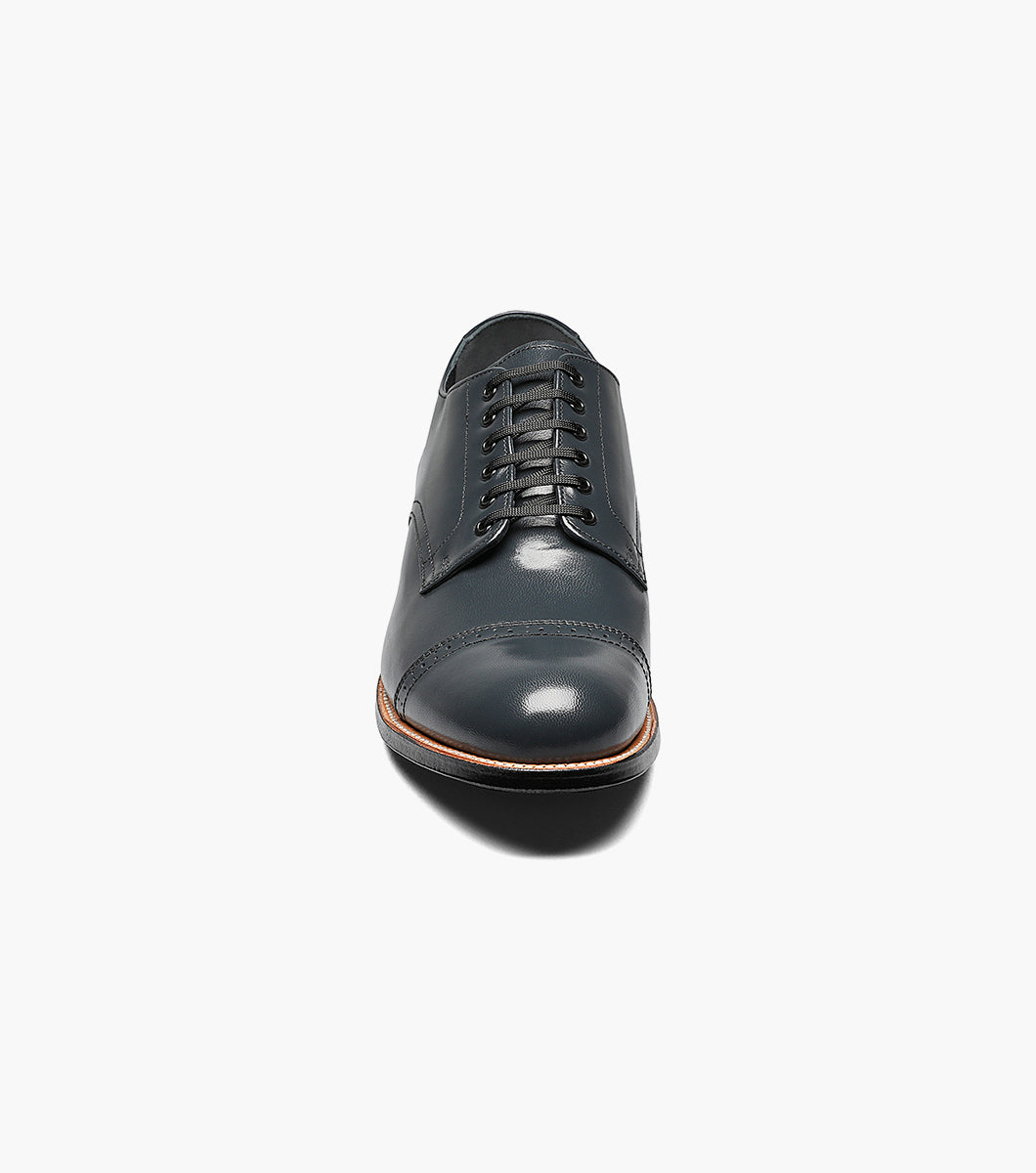 Stacy Adams MADISON Cap Toe Oxford Navy by Stacy Adams Shoes