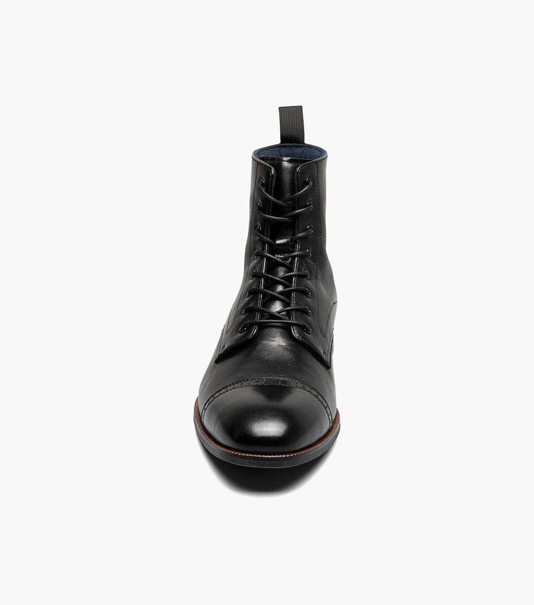 Stacy Adams Henry Cap Toe Lace Up Boot by Stacy Adams Shoes - 7