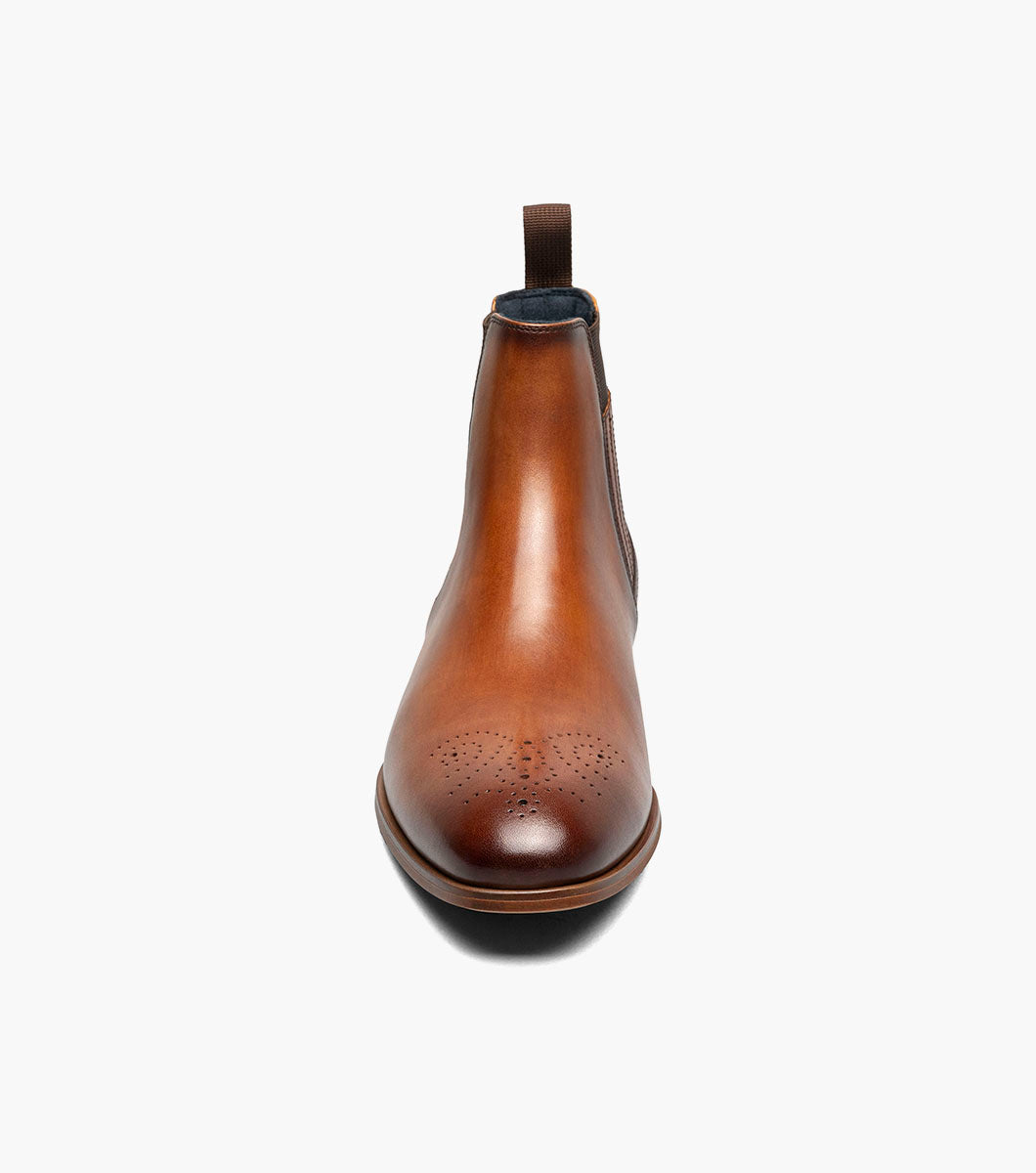 Stacy Adams Bradley Plain Toe Chelsea Boot by Stacy Adams Shoes - 7