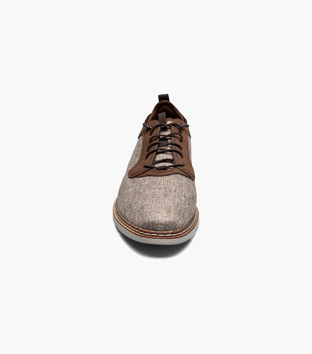 Stacy Adams Scanlan Plain Toe Elastic Lace Up by Stacy Adams Shoes - 7