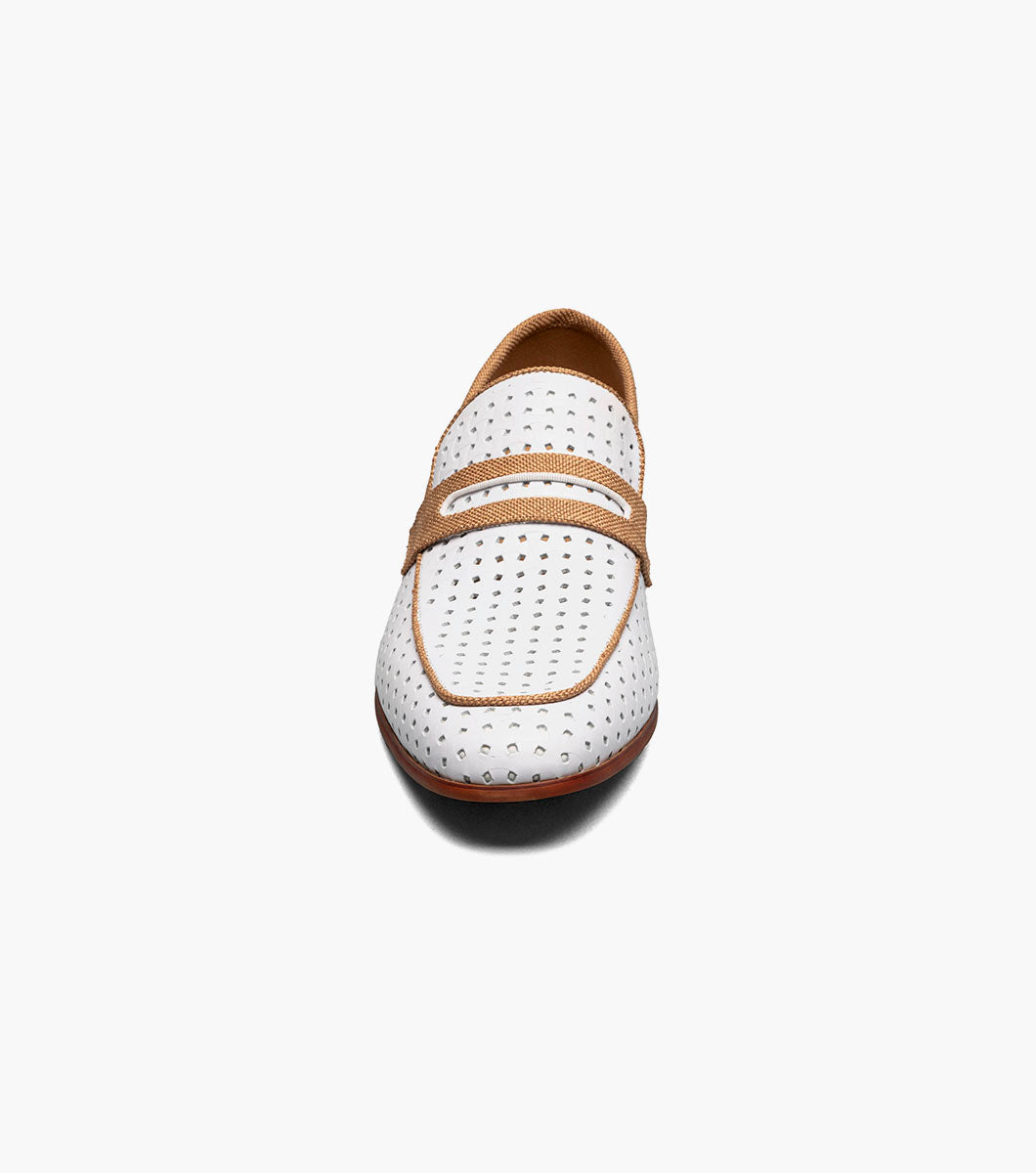 Stacy Adams Winstead Moc Toe Saddle Slip On by Stacy Adams Shoes - 7