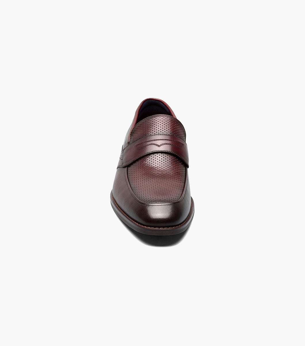 Stacy Adams Karnes Moc Toe Penny Slip On by Stacy Adams Shoes - 10.5