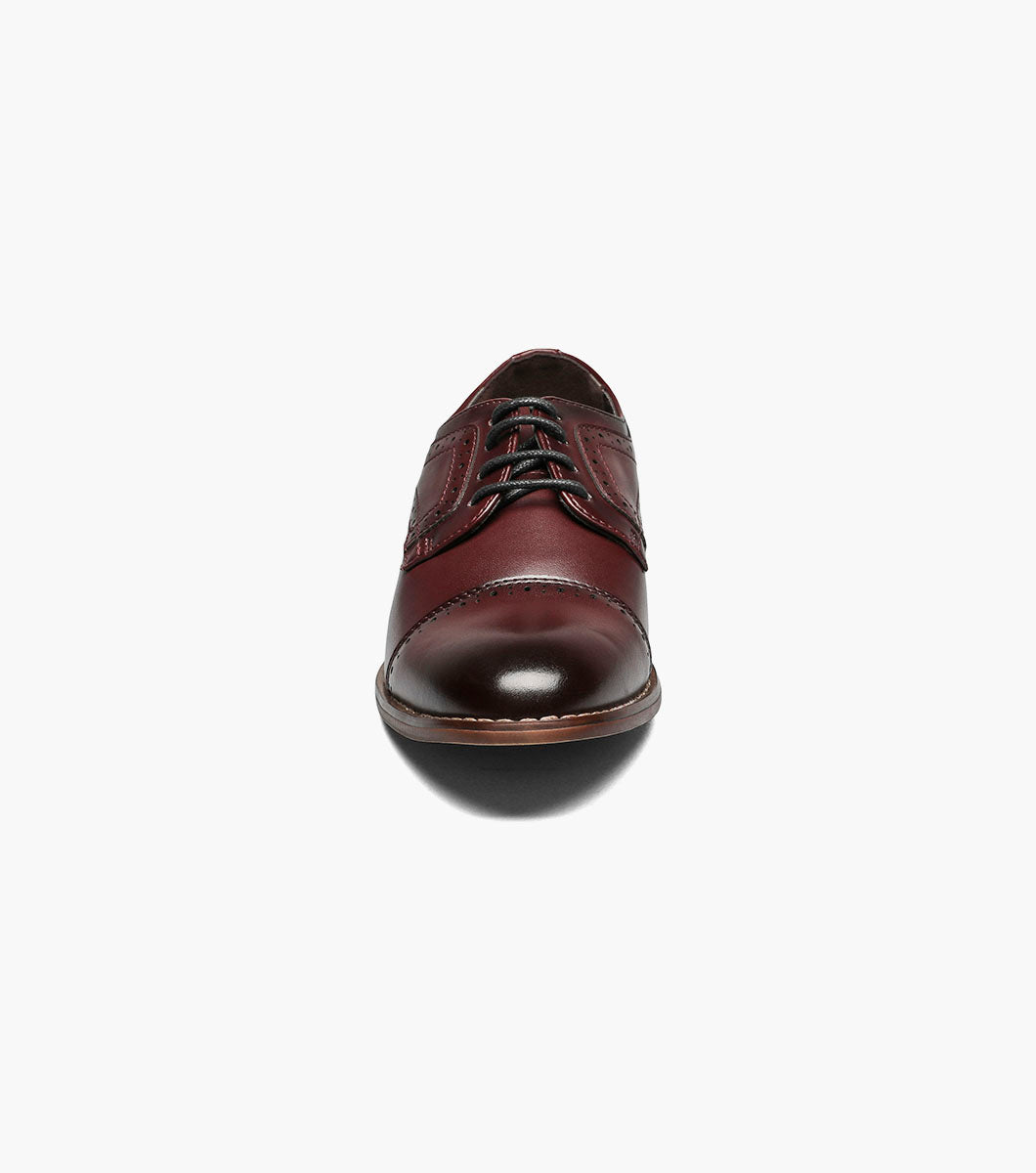 Stacy Adams Kids Dickinson Cap Toe Oxford by Stacy Adams Shoes - 11.5