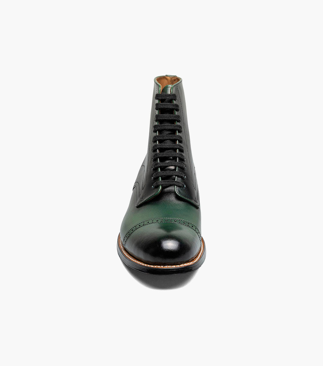Stacy Adams Madison Cap Toe Lace Up Boot by Stacy Adams Shoes - 7