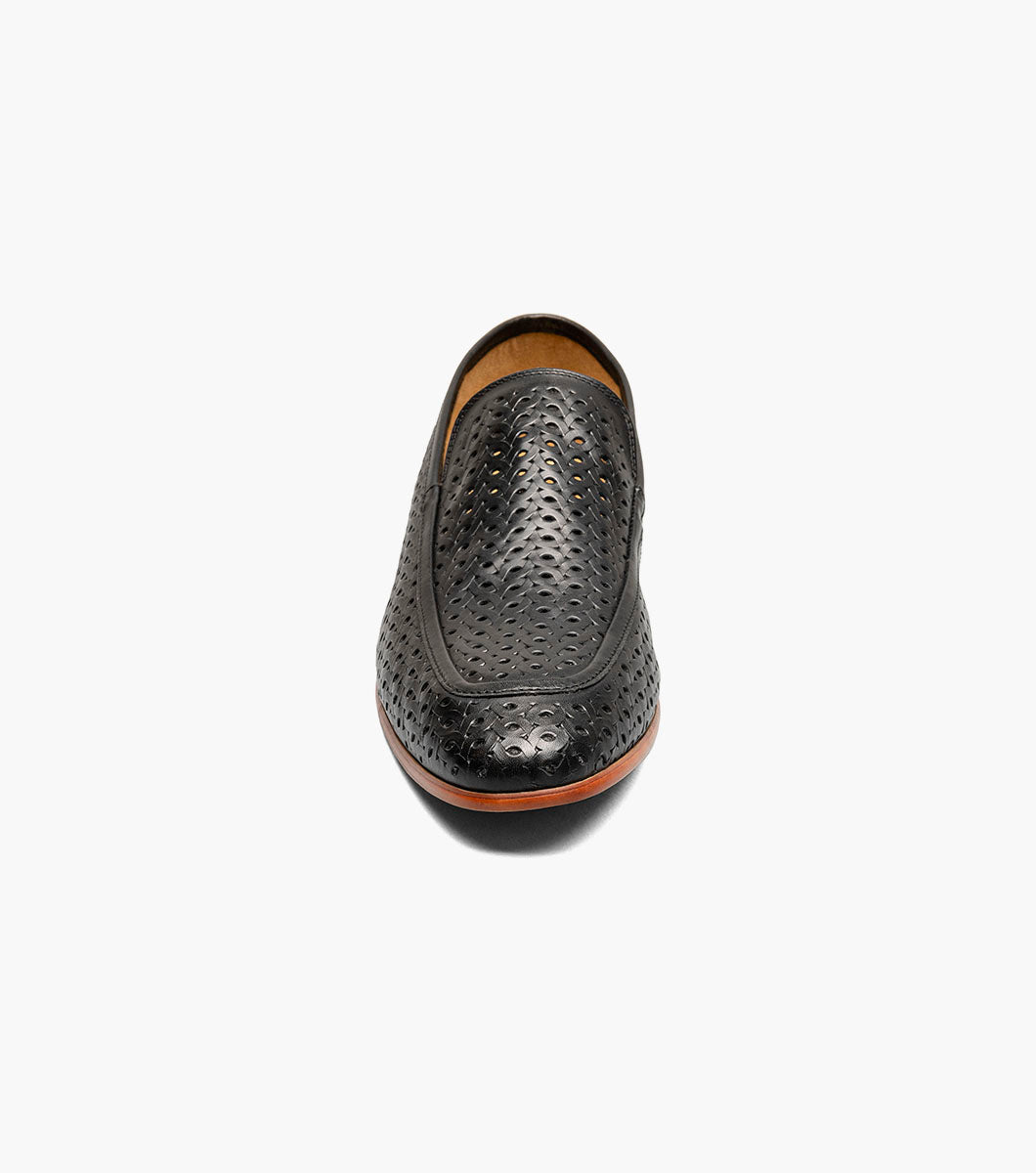 Stacy Adams Winden Moc Toe Perf Slip On by Stacy Adams Shoes - 7.5