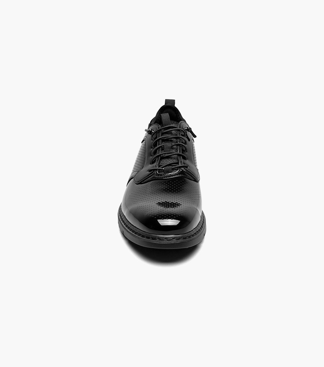 Stacy Adams Spyre Plain Toe Elastic Lace Up by Stacy Adams Shoes - 8